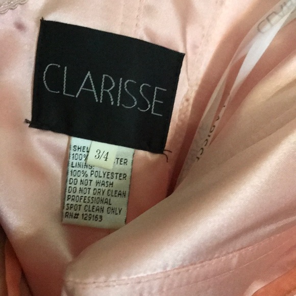 Gorgeous hand stitched clarisse prom dress